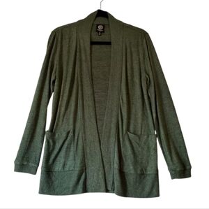 New Bobeau Soft Green‎ Open Sweater Cardigan Top Size PS NWOT